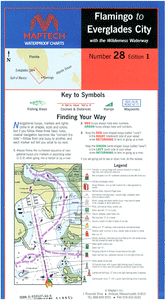 Flamingo to Everglades City Waterproof Chart, 1st Edition